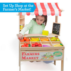 Svan fruits and vegetables assortment inspires realistic grocery play.