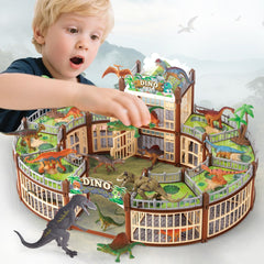SVANE dinosaur playground 215pcs set for imaginative play and storytelling.