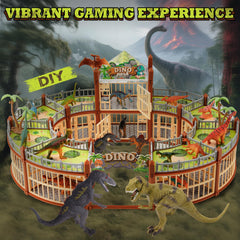 SVANE openable cage and battle station enable interactive dino encounters.