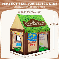SweHouse indoor play tent with windows invites light and social play.