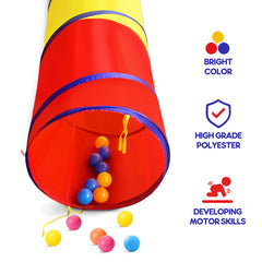 SweHouse Kids Play Tunnel in action with children enjoying active crawl.