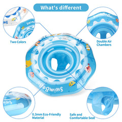 Swimbobo durable PVC construction with non-toxic ink printing.