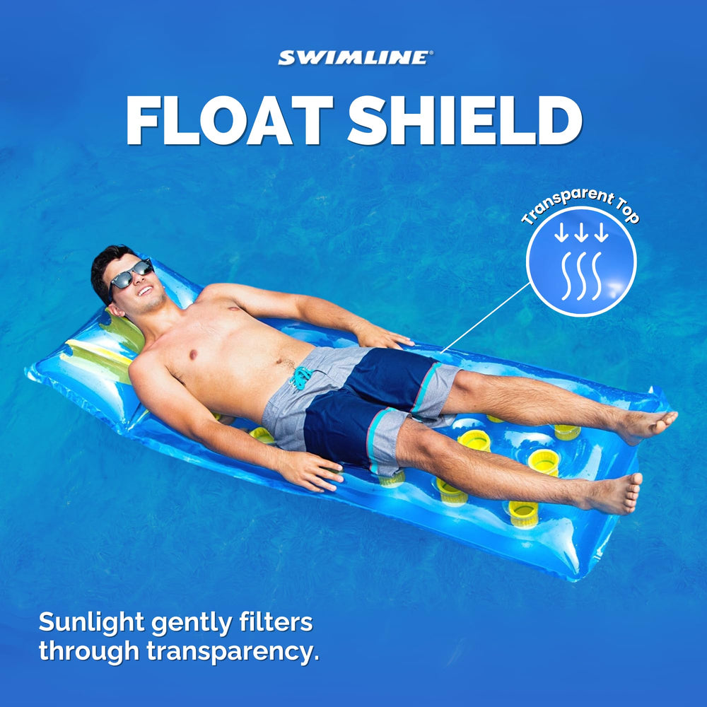 Swimline 9035 two-tone bottom with baffled panels for added stability