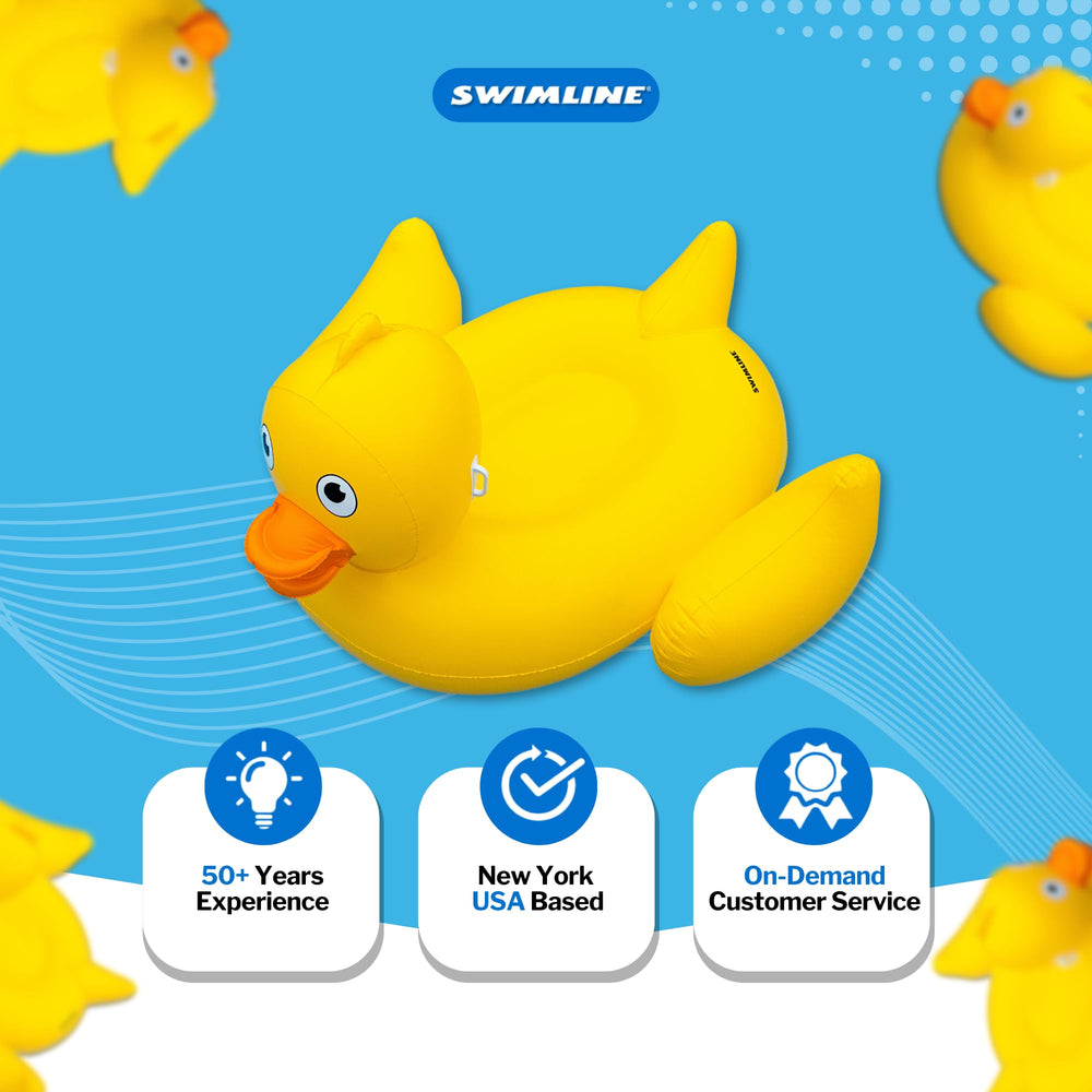 Swimline 90620 ducky float durable and UV-resistant