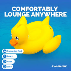 Swimline 90620 ducky float with bolstered legs and wings