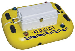 Swimline SOLSTICE cooler raft grab handles simplify carrying and repositioning.