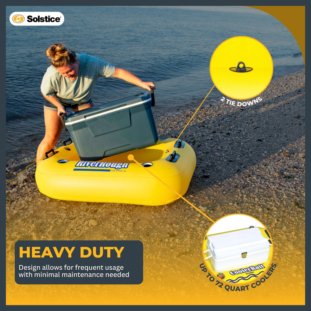 Swimline SOLSTICE cooler raft rope ties for secure group floats.