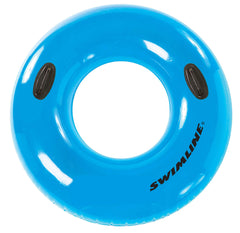 Swimline Suntanner 42in pool ring dual handles for stable grip