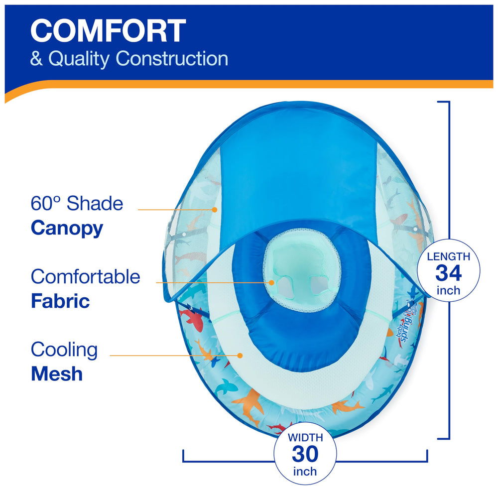 SwimWays Hyperflate Valve enables quick, easy inflation for stress-free setup.