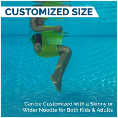 SwimWays kids and adults can customize with different noodle sizes