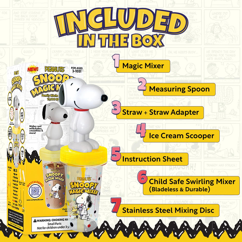 Swirly Heads MAGIC MIXER swirling motion encourages focused kids.