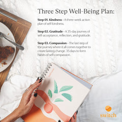 Switch Research Self-Love private community provides encouragement and accountability.