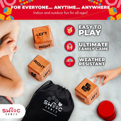 SWOOC carry bag holds all components for easy transport and quick setup