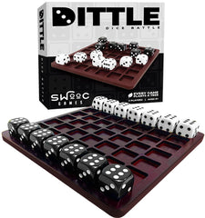 SWOOC Dittle Battle pieces on table demonstrate quick two-player play