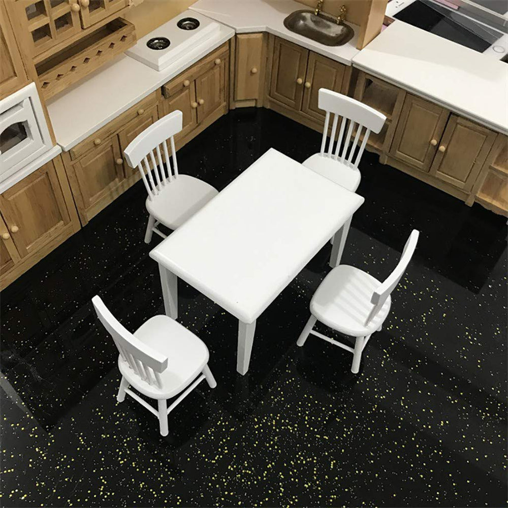 SXFSE 1:12 kitchen dining scene boosts imaginative play