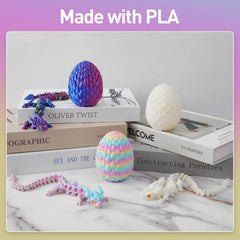 SYEFKJSA decorative dragon egg accent brightens shelves and desks.