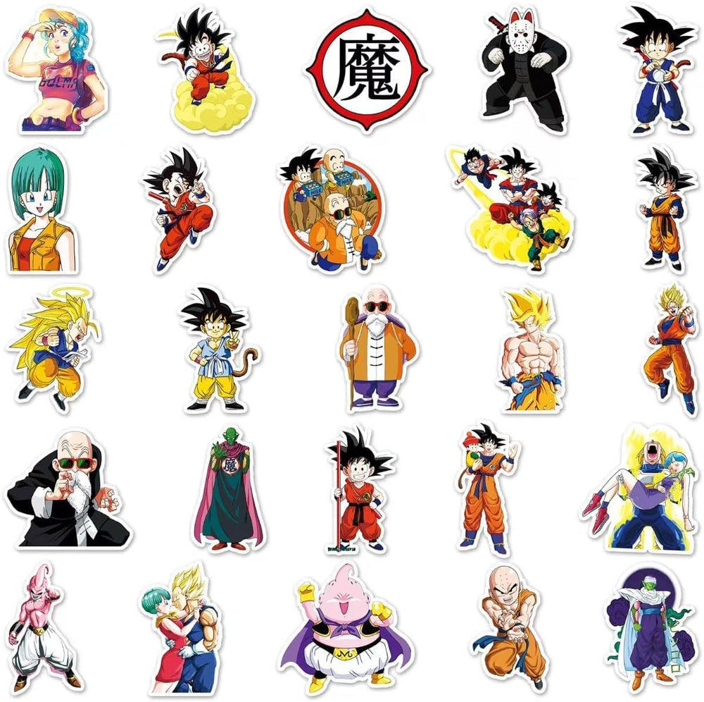 syhskhy Laptop sticker display ideas with Dragon Ball art for personalization