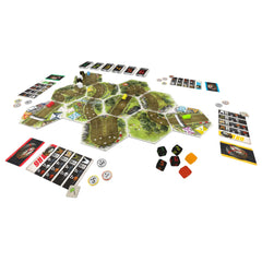 Synapses Games Rallyman DIRT gear dice illustrating acceleration options.