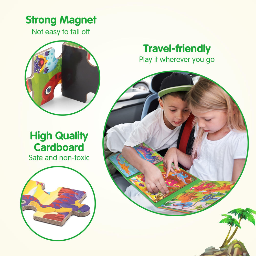SYNARRY puzzle set with rounded edges—safer, kid-friendly play