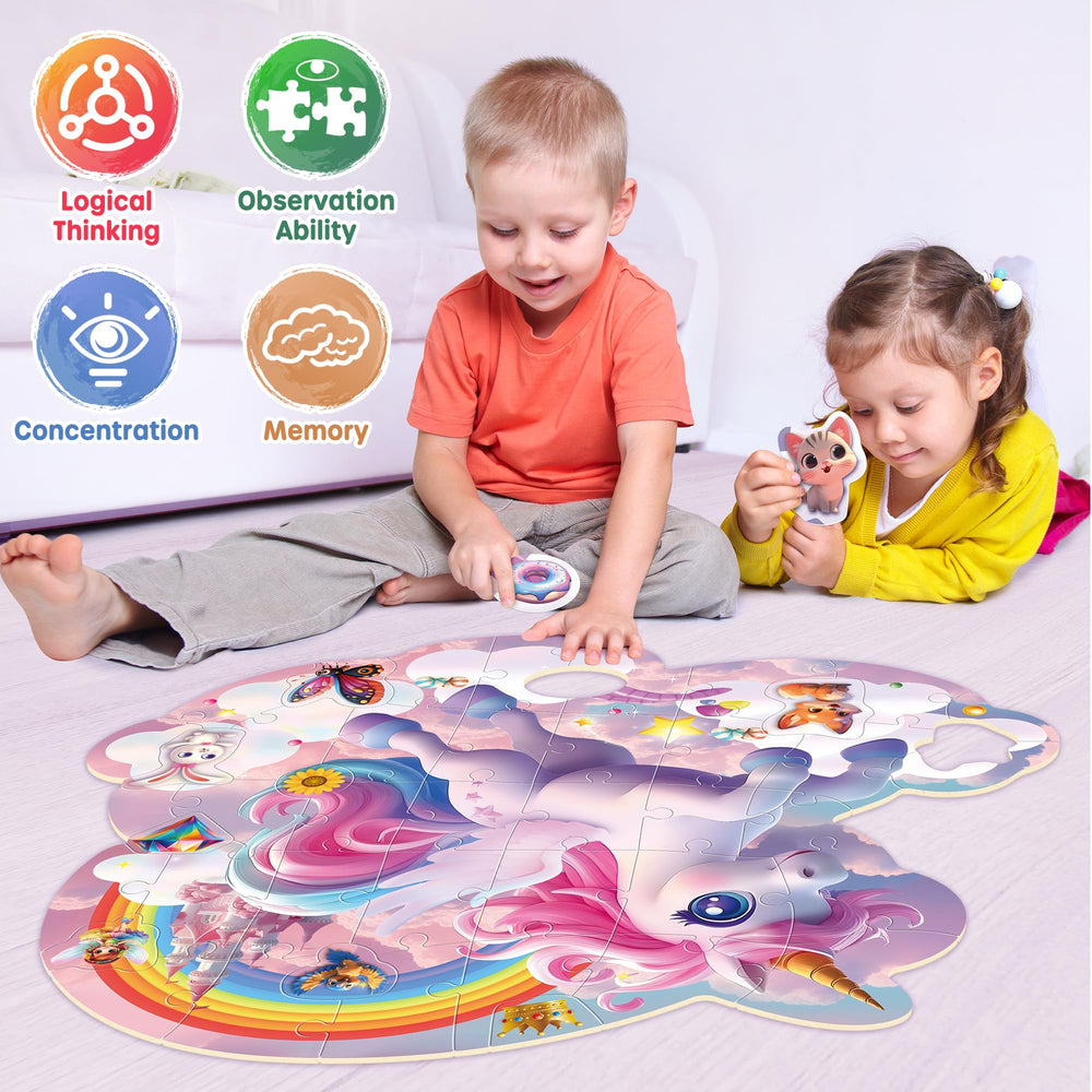 SYNARRY Pieces close-up shows durable cardboard and smooth edges.