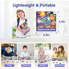 SYNARRY Space Puzzles Rounded Edges: safe design keeps toddlers comfortable
