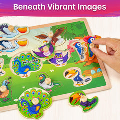 SYNARRY toddler puzzle assembly in action supports hand-eye coordination and problem-solving.