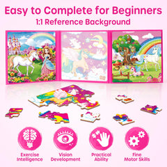 SYNARRY travel book design makes portable toy for kids 3-5.