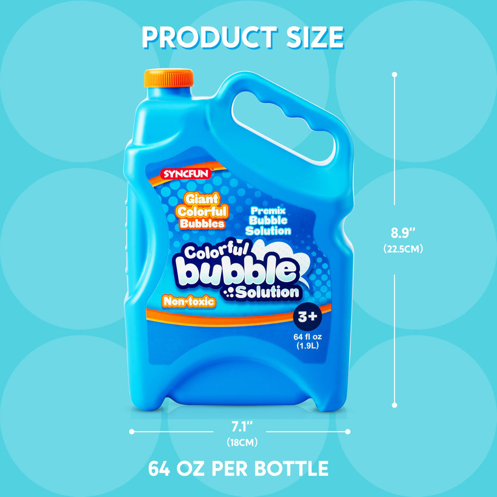 SyncFun easy cleanup with no measuring required