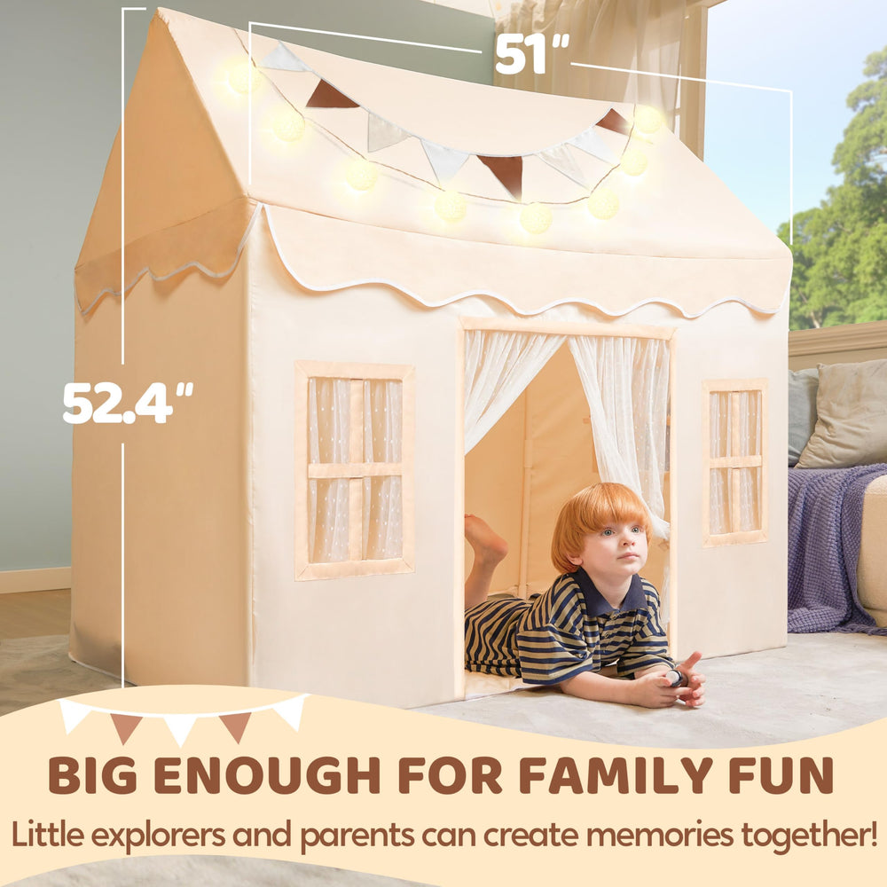 SYNCFUN tent blanket included for extra warmth and comfort during quiet time.