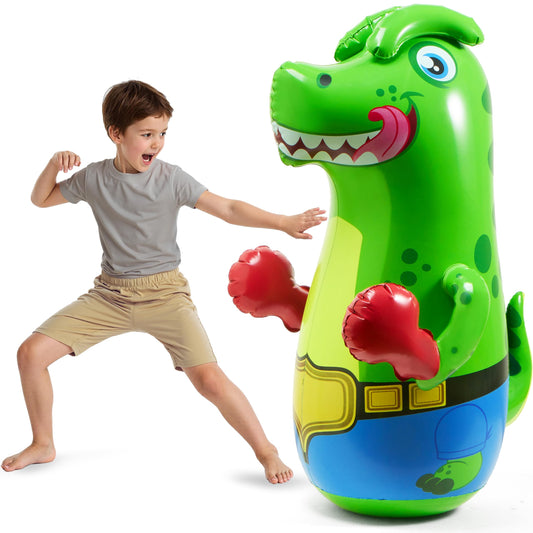 SYNCFUN T-Rex Bopper inflated body ready for active play