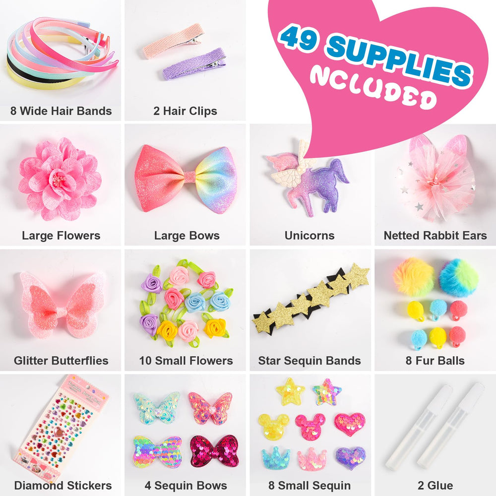 SYOKZEY glitter stars and bows add sparkle to creations