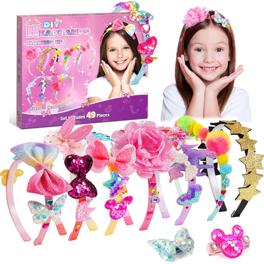 SYOKZEY headband making kit package for kids' DIY creativity