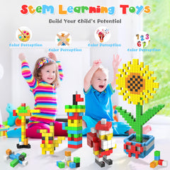 SYSKENI magnetic blocks Montessori-inspired design reveals magnetic forces