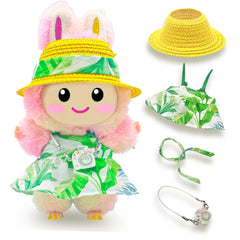 SZC&MFZ cute 17cm doll dress set ready for stylish display and imaginative play.