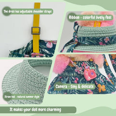 SZC&MFZ silk scarf detail adds color and versatility to outfits.