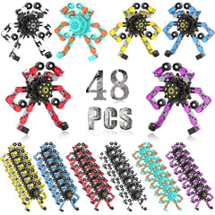 Szcuelz Transformable Fidget Spinner center bearing delivers smooth spins and focused attention.