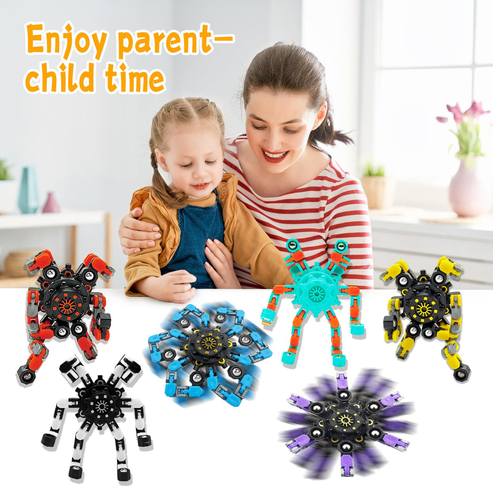 Szcuelz Transformable Fidget Spinner stress-relief on the go for busy days.