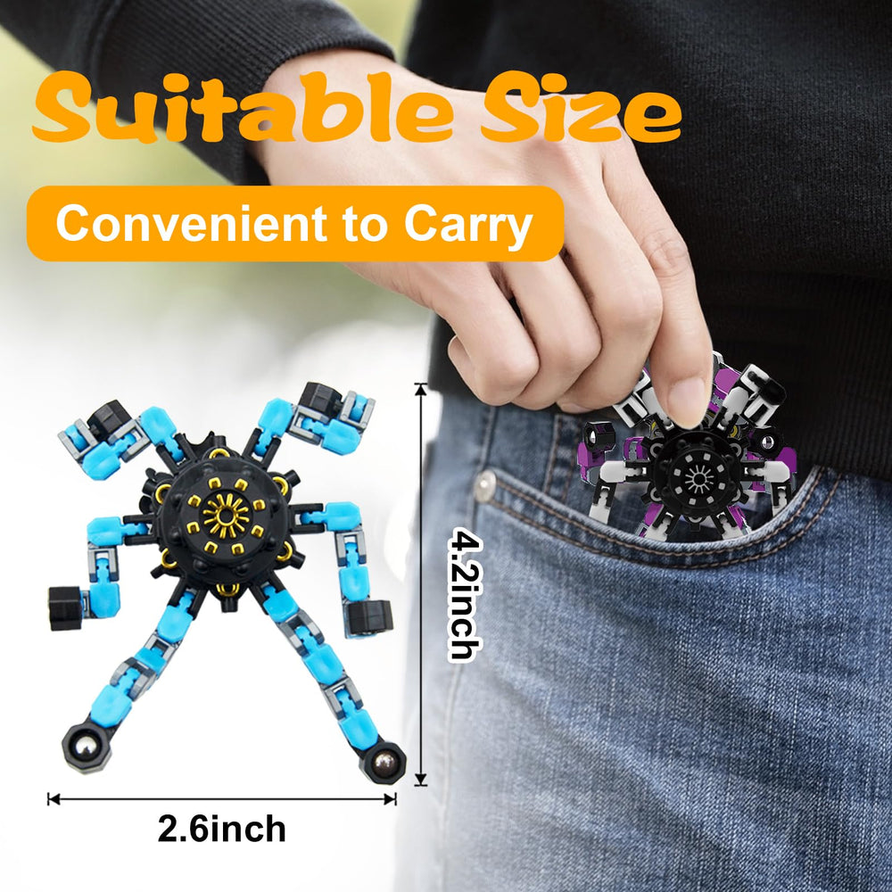 Szcuelz Valentines fidget spinner robot shapes inspire DIY storytelling and creativity