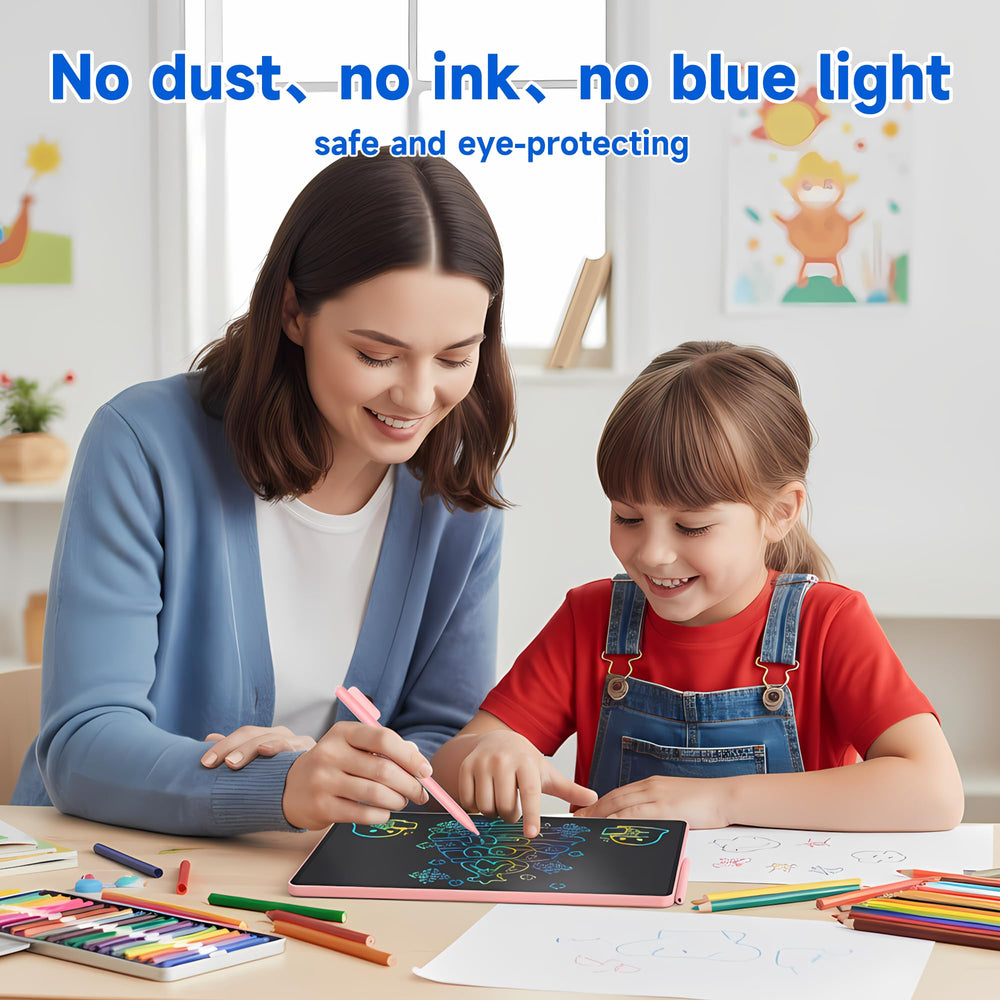 Szhsk rainbow colors on screen spark imagination during play