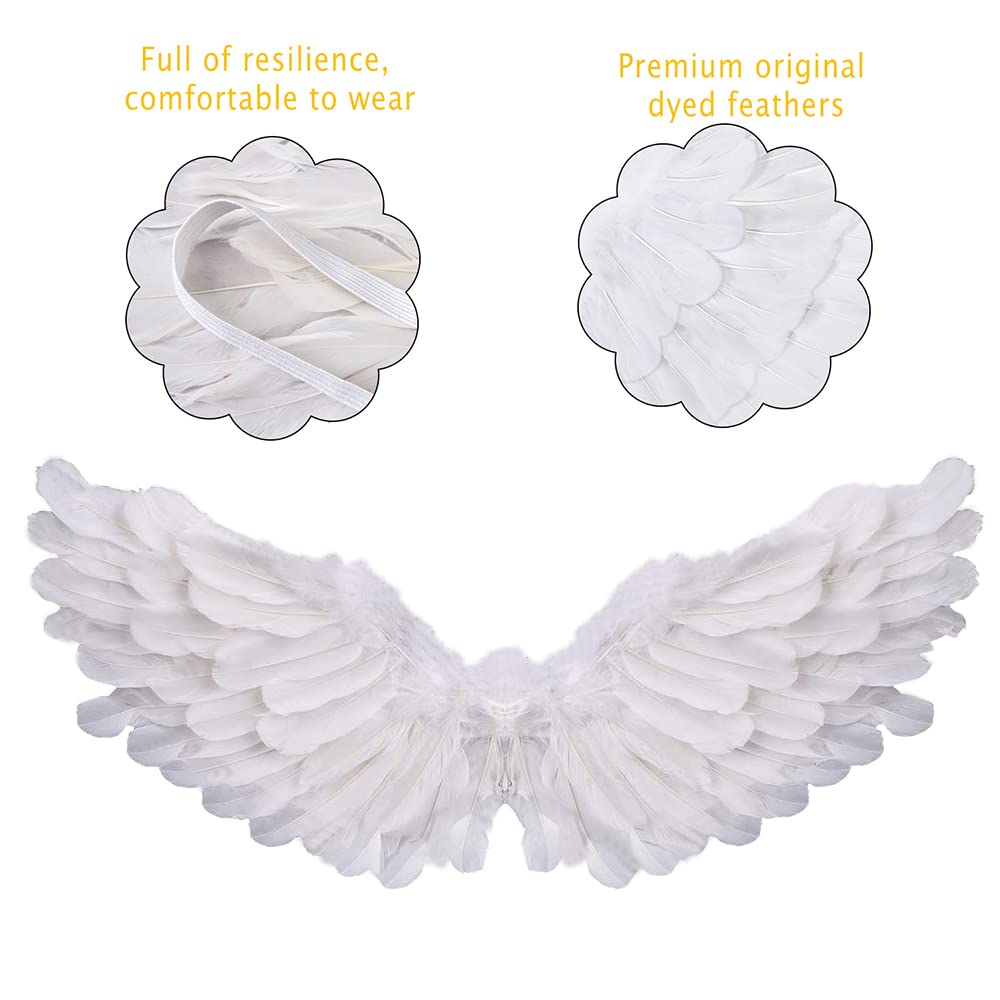 SzJias angel wings folded compact design stores easily.