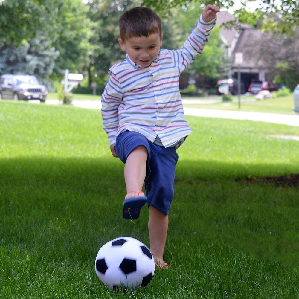 T play Soccer Ball Plush indoor play companion for kids.