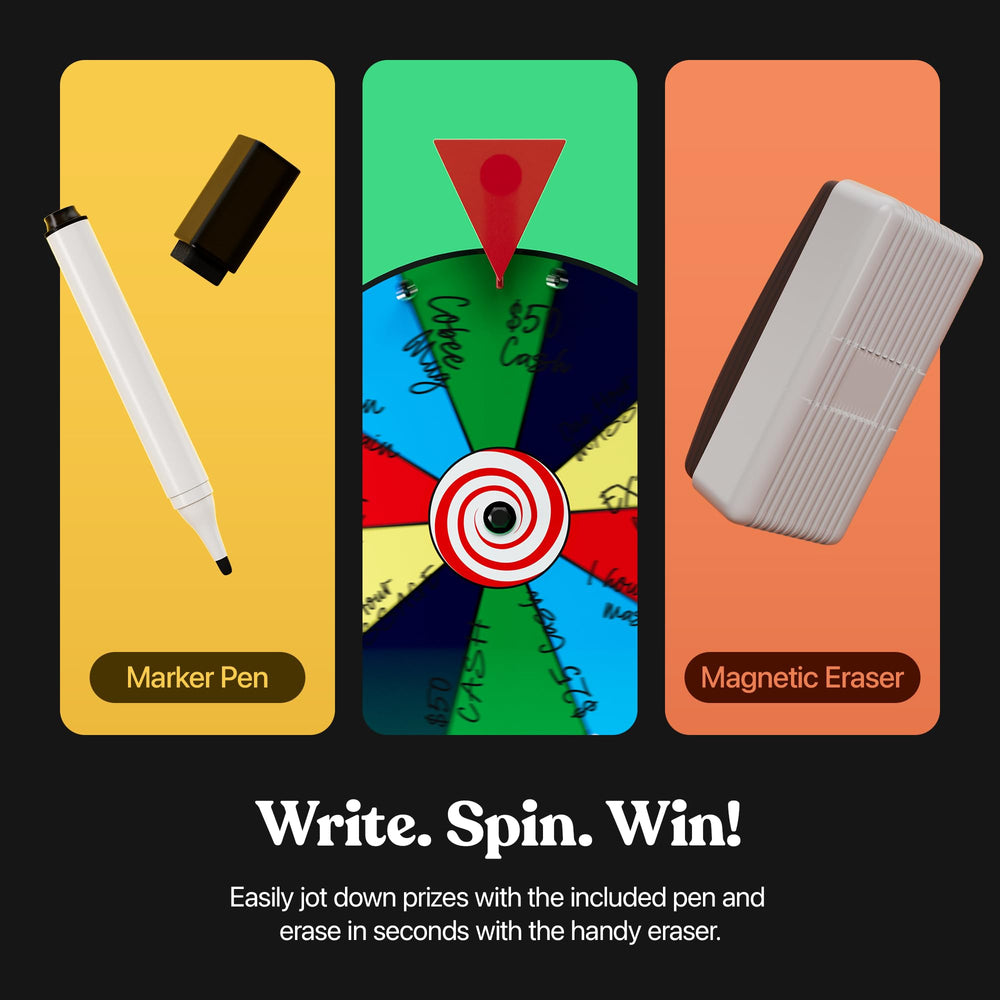 T-SIGN 10-color prize slots close-up, vibrant and eye-catching for trade shows.