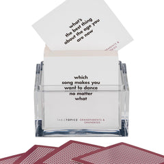 TableTopics prompts spark meaningful dialogue at meals and gatherings