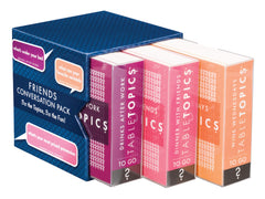 TableTopics Friends Dinner With Friends deck for deeper, surprising chats