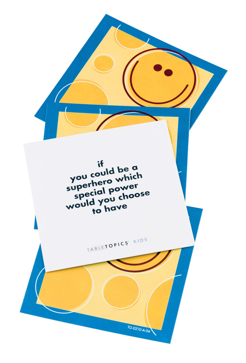 TableTopics Kids to Go classroom-activity cards foster collaborative discussions.