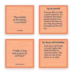 TableTopics open-ended prompts encourage everyone to share and connect.