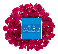 TableTopics Valentine gift-ready set inviting intimate chats and moments