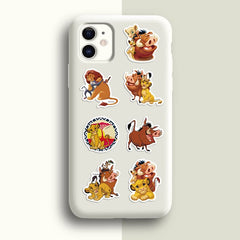 TaDadaPAO lion stickers pack – waterproof decals for water bottles.
