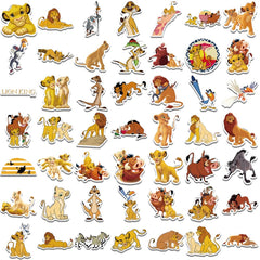 TaDadaPAO lion stickers pack – colorful fire-dragon themed art for personal style.