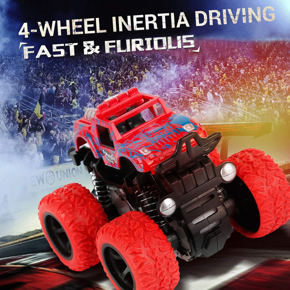 taessv Monster Truck purple side view highlights bright color play